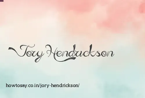 Jory Hendrickson