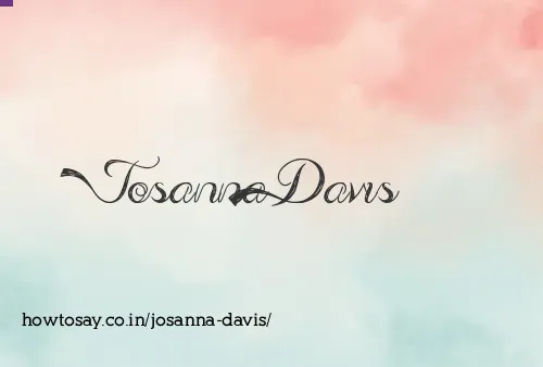 Josanna Davis