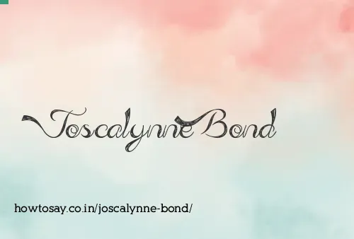 Joscalynne Bond