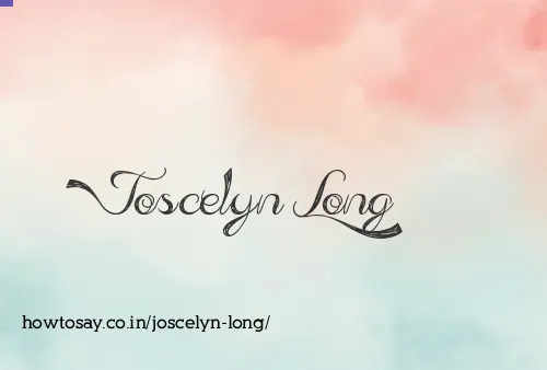 Joscelyn Long