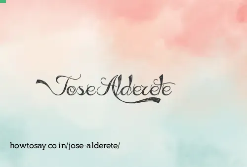 Jose Alderete