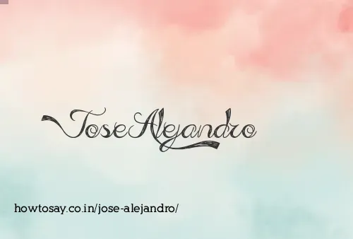 Jose Alejandro