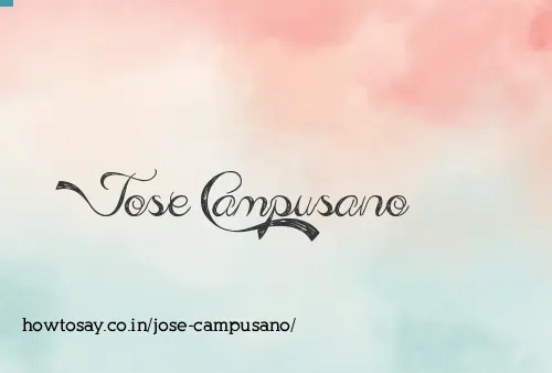 Jose Campusano