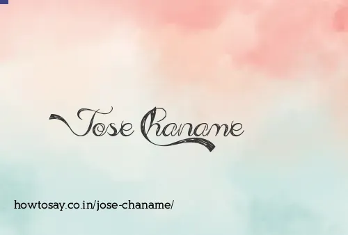 Jose Chaname