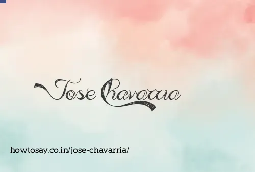 Jose Chavarria
