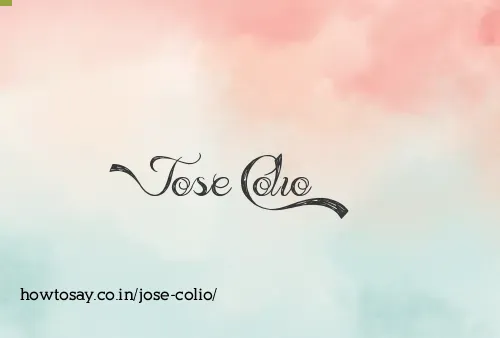 Jose Colio