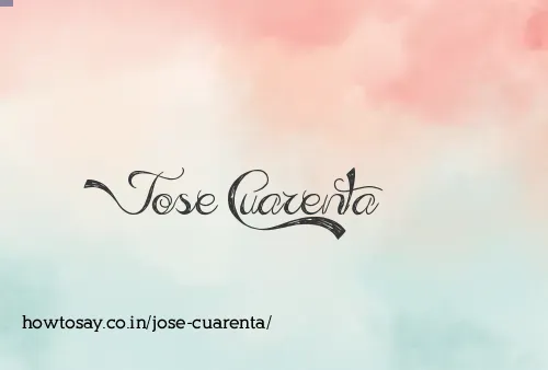 Jose Cuarenta