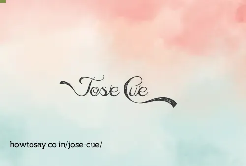 Jose Cue