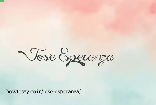 Jose Esperanza