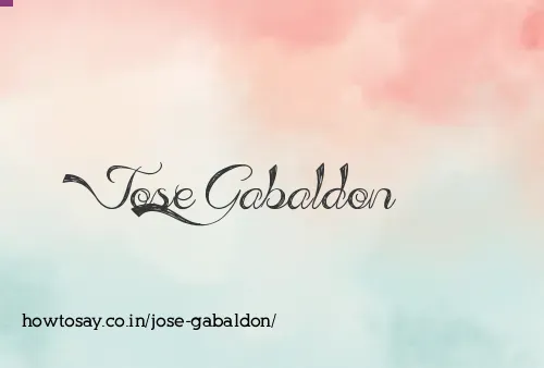 Jose Gabaldon