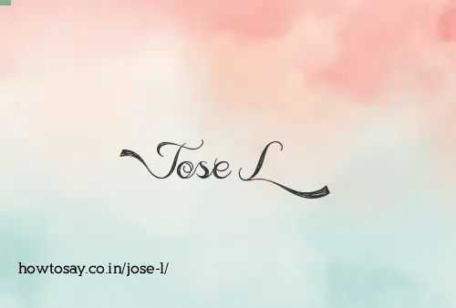 Jose L