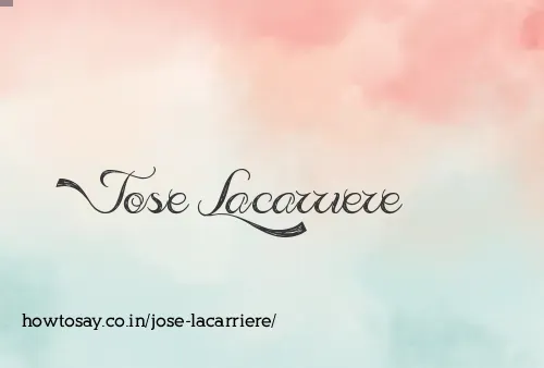 Jose Lacarriere