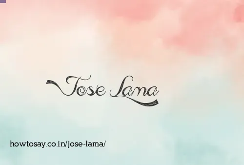 Jose Lama