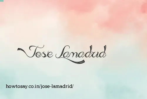 Jose Lamadrid
