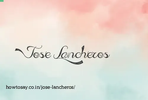 Jose Lancheros