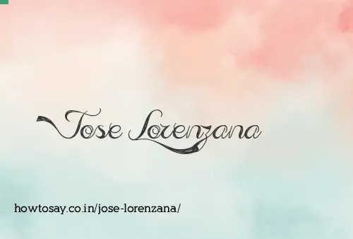 Jose Lorenzana