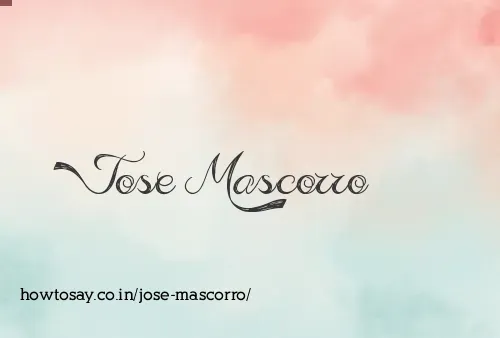 Jose Mascorro