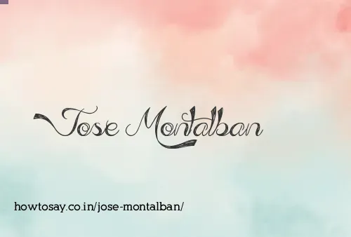 Jose Montalban