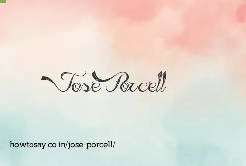 Jose Porcell