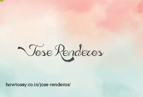 Jose Renderos