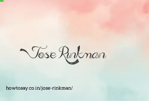 Jose Rinkman