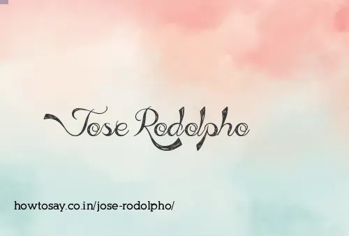 Jose Rodolpho