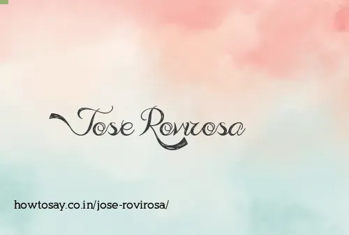 Jose Rovirosa