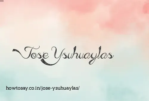 Jose Ysuhuaylas