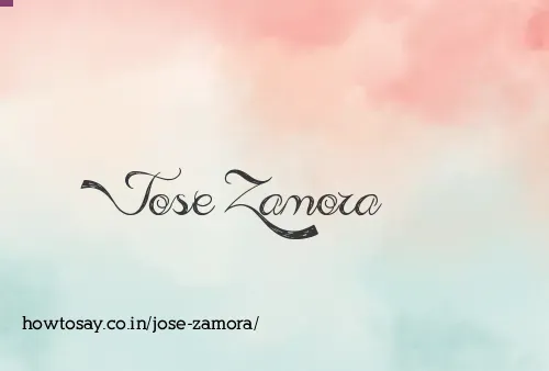 Jose Zamora
