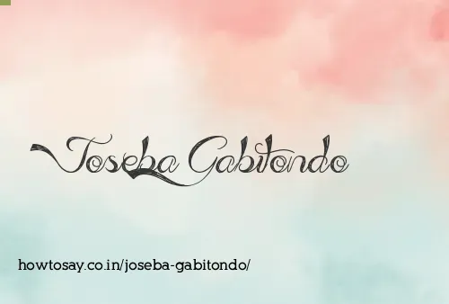Joseba Gabitondo
