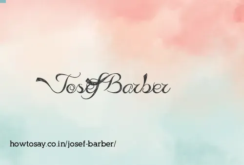 Josef Barber