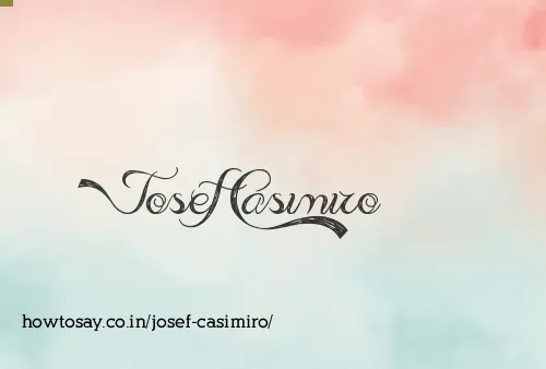 Josef Casimiro