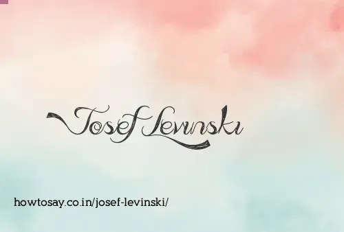Josef Levinski