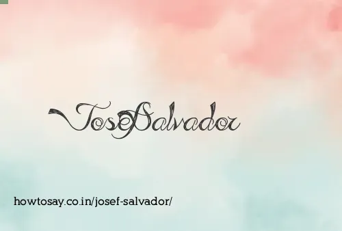 Josef Salvador