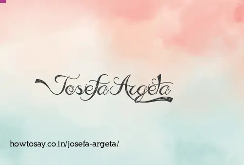 Josefa Argeta