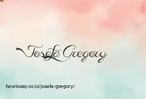 Josefa Gregory