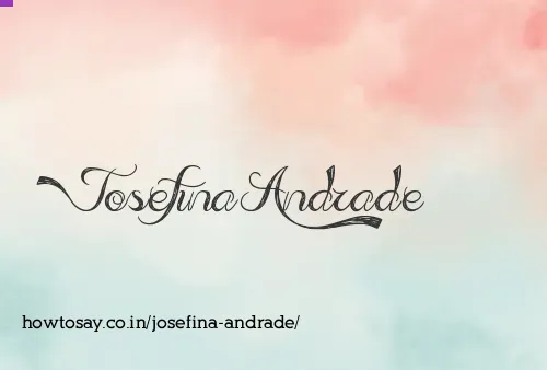 Josefina Andrade