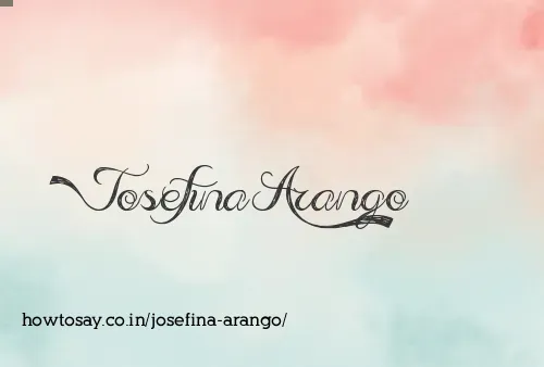 Josefina Arango