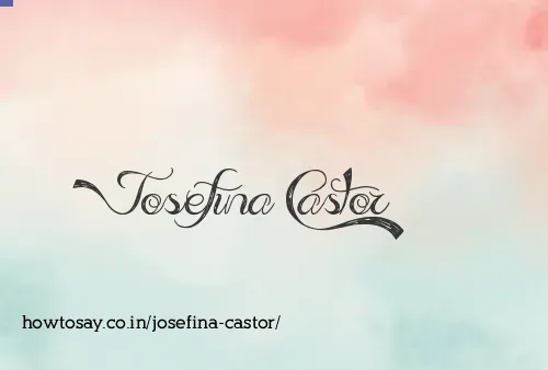 Josefina Castor