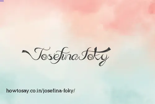 Josefina Foky