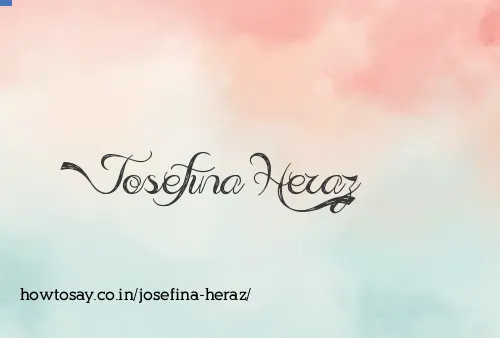 Josefina Heraz