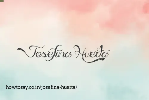 Josefina Huerta