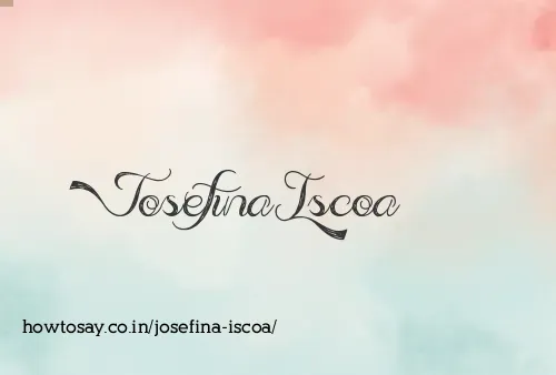 Josefina Iscoa