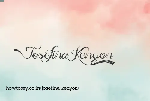Josefina Kenyon