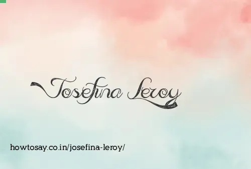 Josefina Leroy