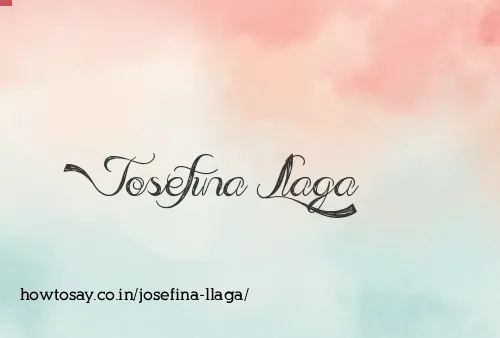 Josefina Llaga