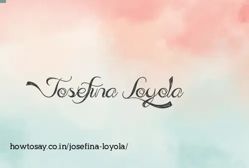 Josefina Loyola