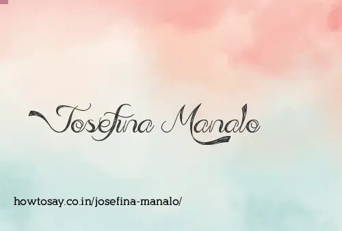 Josefina Manalo