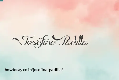 Josefina Padilla