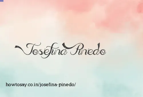 Josefina Pinedo